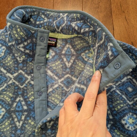 Patagonia Synchilla vintage men's fleece jacket in size small - Picture 5 of 6